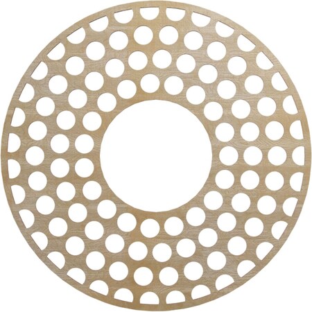 Ekena Millwork Fink Wood Fretwork Pierced Ceiling Medallion, Birch, 28"OD x 10 1/8"ID x 1/4"T CMWP28X28X0250FFBI